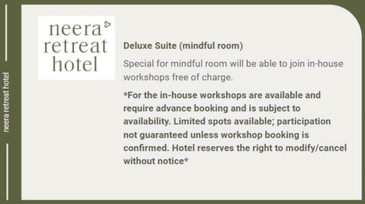 Neera Retreat Hotel Nakhon Pathom Eksteriør billede